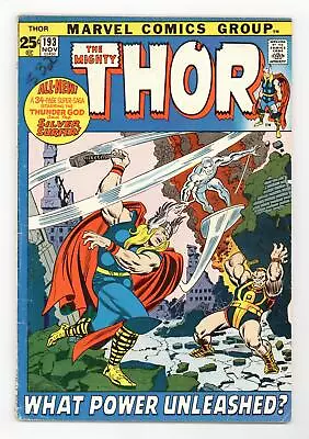 Buy Thor #193 VG 4.0 1971 • 22.71£