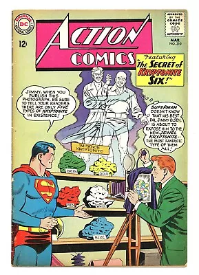 Buy Action Comics #310 4.0 Curt Swan Art  Secret Of Kryptonite Six  Ow Pgs 1964 • 22.14£