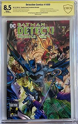 Buy Detective Comics #1000, CBCS 8.5, Verified Signatures Mike Lilly And Wayne Fauch • 63.30£