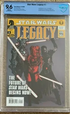 Buy Star Wars: Legacy #1 2006 - CBCS 9.6 (Not CGC) 1st Cade Skywalker, Darth Krayt • 219.18£