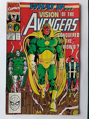 Buy What If...19 Vision Of The Avengers Conquered The World 1990 • 3£