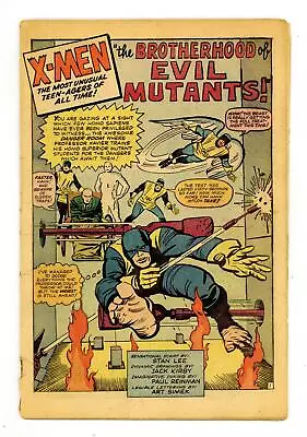 Buy Uncanny X-Men #4 Coverless 0.3 1964 2nd App. Magneto • 308.15£