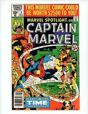 Buy Marvel Spotlight #8 Comic Book 1980 VF- Newsstand Frank Miller Captain Marvel • 3.93£