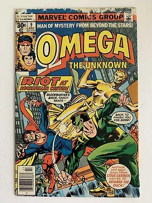 Buy Omega The Unknown #9 1.8 Gd- 1977 1st Appearance Of 2nd Foolkiller Marvel Comics • 3.15£