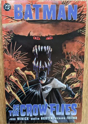 Buy Batman: As The Crow Flies TPB Paperback Scarecrow NEW UNREAD 1st Print OOP RARE • 67.19£
