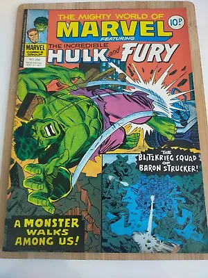 Buy Stan Lee Present Hulk Fury Comic No #260 Sept 21 MARVEL Vintage Magazine 1977 • 5£