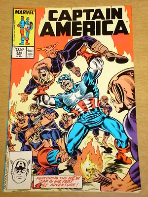Buy Captain America #335 Marvel Comic High Grade Nice Condition November 1987 • 5.99£