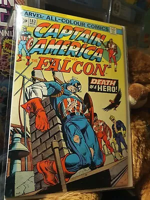 Buy Captain America 183 - Fn+/vf - Death Of Capt, Steve Rodgers Becomes Capt 1975 • 14.99£