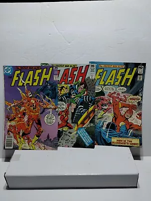 Buy DC Comics Flash 1978 #258 #261 And 1980 #287  See Top Left Corner On Each  • 18.10£