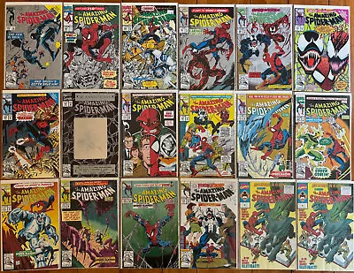 Buy Comics, AMAZING SPIDER-MAN, Lot 265, 350B, 360-369, 371-374 (18 Issues)Very Good • 316.24£