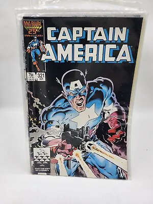 Buy Captain America #321 Direct Market Edition ~ NEAR MINT NM ~ 1986 Marvel Comics • 11.86£