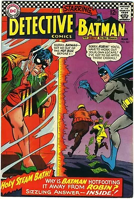 Buy Detective Comics #361 (1967) Vf- 7.5   The Dynamic Duo's Double-deathtrap!  • 50£