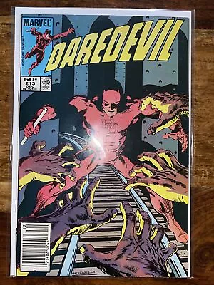 Buy Daredevil 213. 1984. 1st Appearance Of M’Lee. Key Copper Age Issue. VFN- • 1.99£