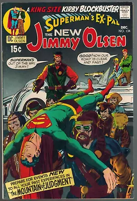 Buy Superman's Pal Jimmy Olsen 134  1st Darkseid  1970 By Jack Kirby F/VF Classic • 262.97£