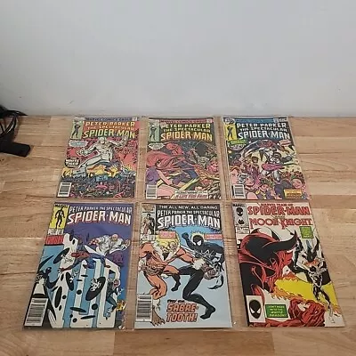 Buy Peter Parker The Spectacular Spider-Man  9,11,24,100,116 Lot With Moon Knight • 27.70£