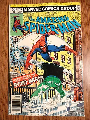 Buy Amazing Spider-man #212 Romita Jr. Cover Key 1st Hydro-Man & Origin Marvel MCU • 25.27£