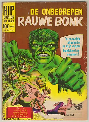 Buy Incredible Hulk #102 *DUTCH EDITION* Origin Of Hulk! MARVEL COMICS 1967 1 • 22.86£