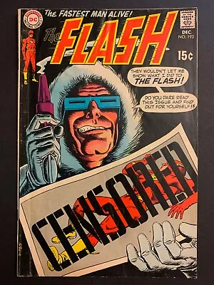 Buy Flash 193 GD-VG -- Captain Cold, Murphy Anderson Art DC Silver Age 1969 • 8.03£