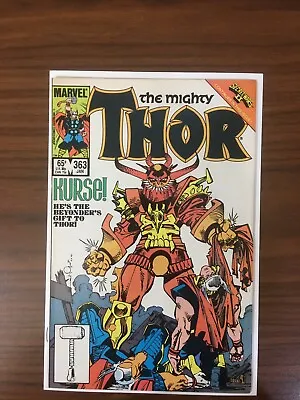 Buy Thor #363 Secret Wars II Kurse Loki Walt Simonson  Very Fine Condition. (L) • 9.59£