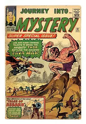 Buy Thor Journey Into Mystery #97 GD 2.0 1963 • 104.56£