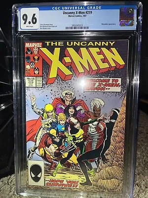 Buy Marvel Uncanny Xmen #219 7/87 CGC 9.6 Marauders Appearance Wolverine Havok Storm • 63.34£