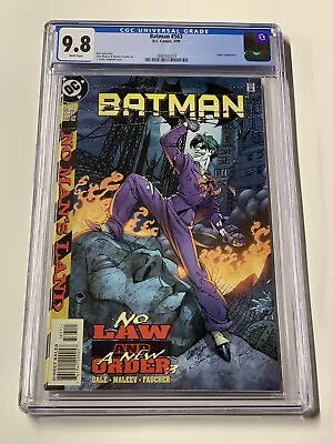 Buy Batman 563 Cgc 9.8 Dc Comics 1999 Joker J Scott Campbell Cover • 57.18£