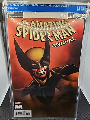 Buy The Amazing Spider-man Annual Vol 6 Perez Variant Uncirculated Rare #1b • 6.39£