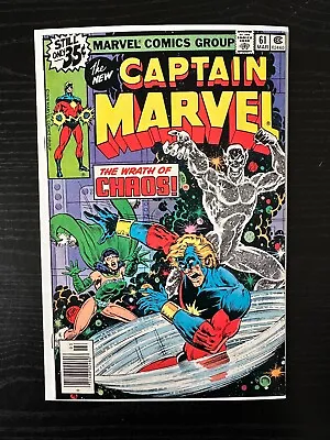 Buy Captain Marvel #61 Newsstand VF- 1978 Marvel Comics • 4.01£