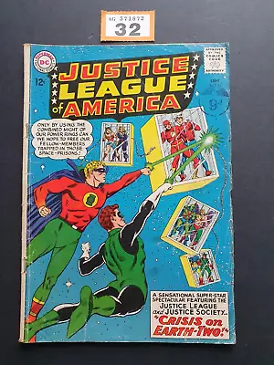 Buy JUSTICE LEAGUE OF AMERICA # 22  DC COMICS Sept 1963 CRISIS ON EARTH- TWO • 18.99£
