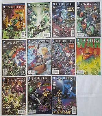 Buy Lot Of Injustice Gods Among Us Year 2 #3-12 + Annual Dc Comics Bagged & Boarded • 39.94£