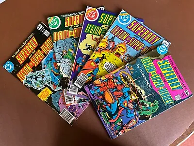 Buy DC Comics Superboy & The Legion Of Super-heroes Vol 1 Issues 238, 251 –254—- • 7.99£