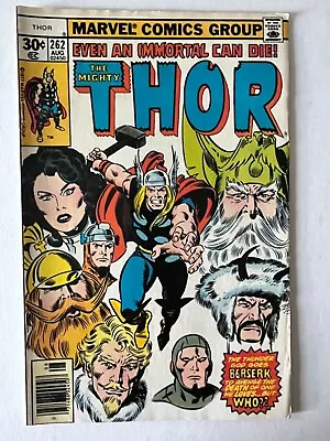 Buy The Mighty Thor #262 Marvel Comics 1977 VG  • 2.06£