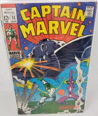 Buy Captain Marvel #11 Marvel Comics *1969* 3.5 • 7.92£