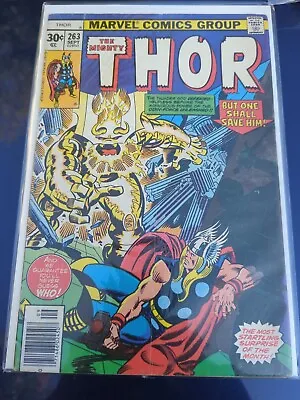 Buy Thor #263, 1977 Bronze Age, Marvel Comics • 15.99£