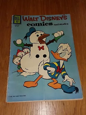 Buy  Walt Disney's And Stories #256 Donald Duck Dell Comics January 1962 • 11.99£
