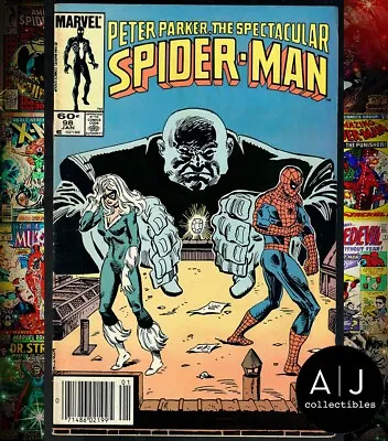 Buy Spectacular Spider-Man #98 (1985) FN 6.0 1st Appearance Of The Spot Newsstand • 16.16£