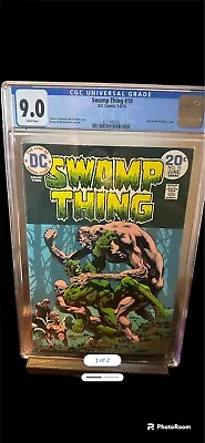 Buy Swamp Thing #10 CGC 9.0 W - 5-6/74 - Last Berni Wrightson Issue • 51.37£