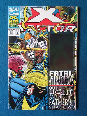 Buy X-FACTOR Issue 92 Marvel Comic July 1993 X-MEN - HOLOGRAM COVER - 1st EXODUS • 6.99£