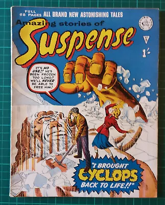 Buy AMAZING STORIES OF SUSPENSE #8 (Alan Class 1963) - 68 Pages  - 5.5 OW Pages • 30£