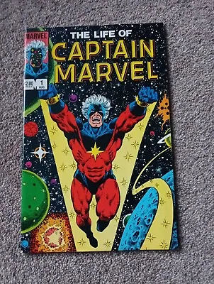Buy The Life Of Captain Marvel #1 - Marvel Comics - 1985 • 6.99£