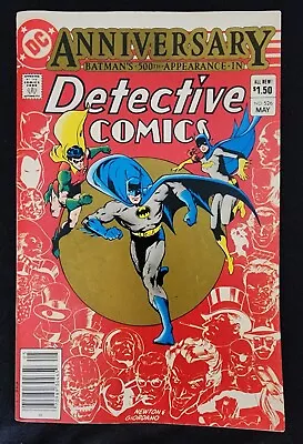 Buy DETECTIVE COMICS 526 - DC 1983 Batman 500th App. Bob Kane Pin-up Giant Sized Iss • 11.19£