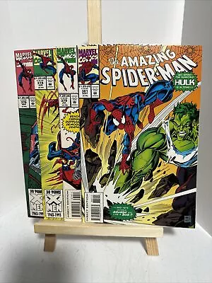 Buy Lot Of 4- THE AMAZING SPIDER-MAN #376, 378, 379 & 381 Marvel 1993 • 16.07£