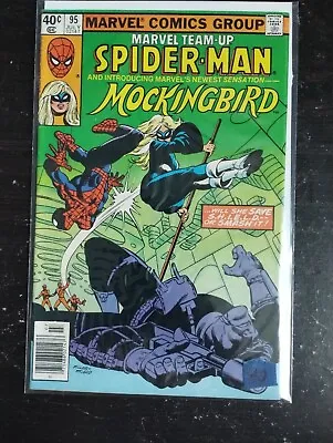 Buy 1980 Marvel Team-up #95 1st Appearance Mockingbird, Spider-man Newsstand • 24.09£