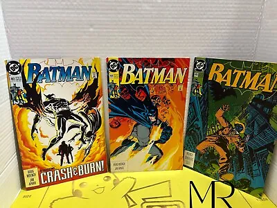Buy Batman #483 #484 #485 #486(Free) Direct Edition 1992 DC-comics Comic Book • 20.78£
