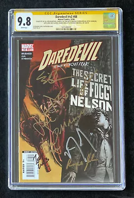 Buy CGC 9.8 Charlie Cox Vincent D'Onofrio Daredevil Cast Signed Spider-Man Kingpin • 1,608.56£