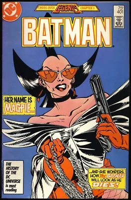 Buy BATMAN #401 1986 2ND APPEARANCE Of MAGPIE Direct Sales Edition  • 3.95£
