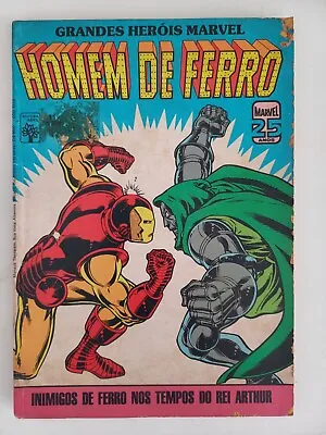 Buy Grandes Herois Marvel 11 (1986) - Brazilian Iron Man 150 (1981) • 12.87£