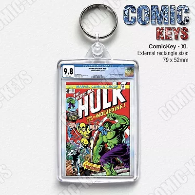 Buy Incredible Hulk #181 (Marvel Comics 1974) XL Size CGC  Graded  Inspired Keyring • 8.95£