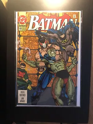 Buy BATMAN 489. KEY 1st APPEARANCE AZRAEL AS BATMAN. BANE KILLER CROC ROBIN. DC 1993 • 16£