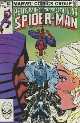 Buy Spectacular Spider-Man Peter Parker #82 FN 1983 Stock Image • 2.85£